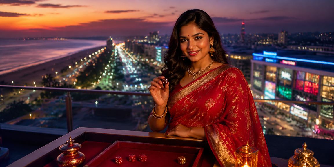 Scenic Chennai Marina Beach with digital privacy concept