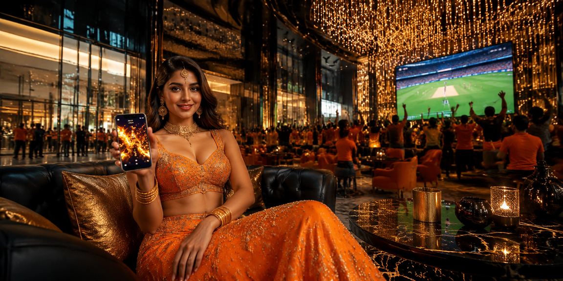okrummy Platform Experience Modern Indian cricket fans enjoying mobile sports betting and casino entertainment